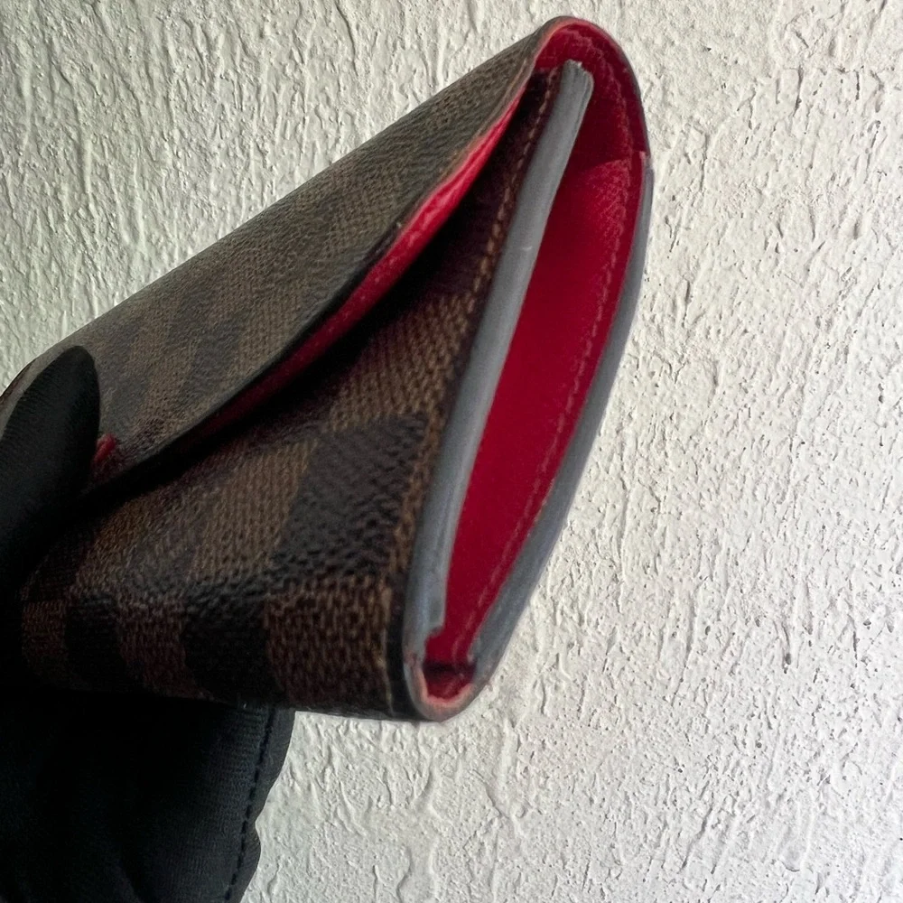 Louis Vuitton Emilie Damier Ebene Wallet